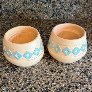 Ceramic Crafted pottery Candle Holders